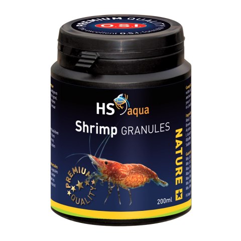 HS AQUA SHRIMP FOOD GRANULES 200 ML pokarm dla ryb (0030272)