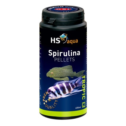 HS AQUA SPIRULINA PELLETS M 400 ML pokarm dla ryb (0030184)