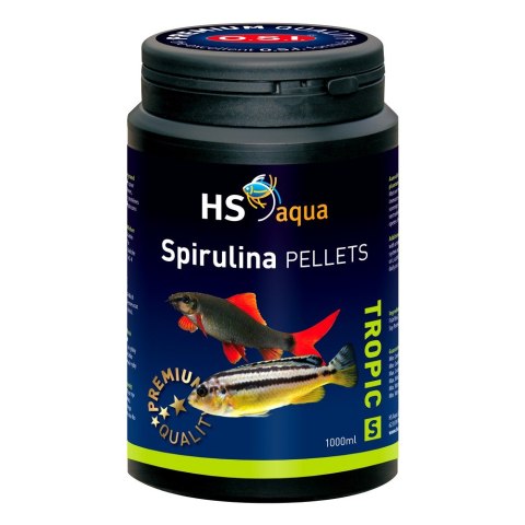 HS AQUA SPIRULINA PELLETS S 1000 ML pokarm dla ryb (0030176)