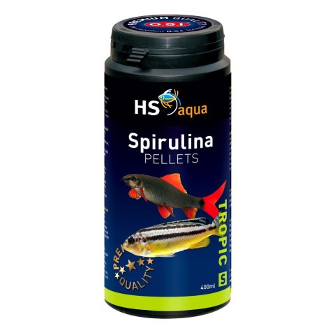 HS AQUA SPIRULINA PELLETS S 400 ML pokarm dla ryb (0030174)