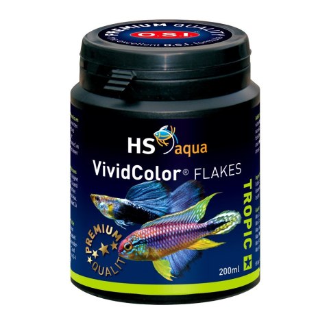 HS AQUA VIVID COLOR FLAKES 200 ML pokarm dla ryb (0030132)