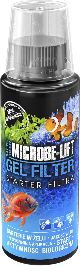 Microbe-Lift Gel Filter 118ml - bakterie startowe w żelu