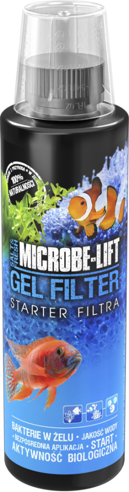 Microbe-Lift Gel Filter 236ml - bakterie startowe w żelu