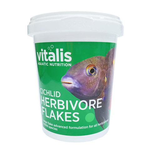 Vitalis Herbivore Flakes 40g pokarm w płatkach dla Malawi i Tanganika