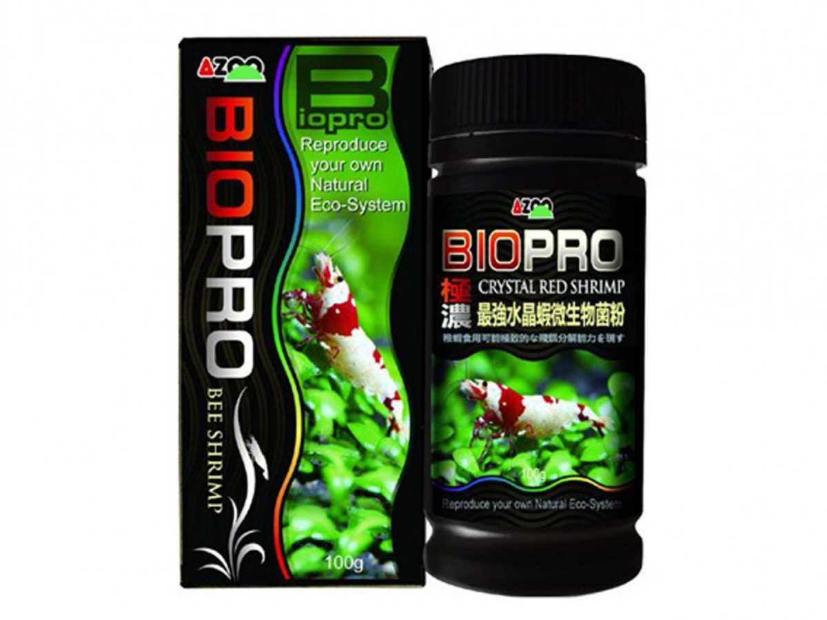 AZOO Crystal Red Shrimp BIOPRO bakterie 100g