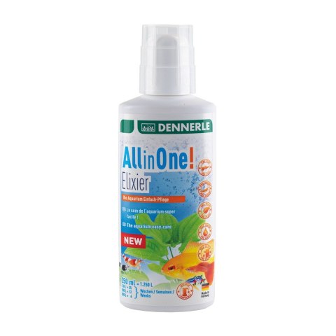 DENNERLE AllinOne! Elixier 250 ml – Odżywka do pielęgnacji akwarium