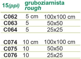 Gąbka do filtra gruboziarnista 15ppi 50x50x10cm Happet