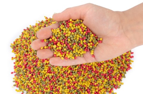 Granulki mix Happet trójkolorowe 5l Granulki mix Happet trójkolorowe 5l