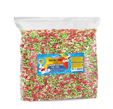 Pałeczki mix Happet trójkolorowe 15l