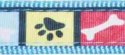 Kpl. smycz/szelki NT Happet SK54 kwadraty 2.5 cm