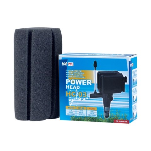 Pompa power head HC01 Happet + gąbka 10 cm Pompa power head HC01 Happet + gąbka 10 cm