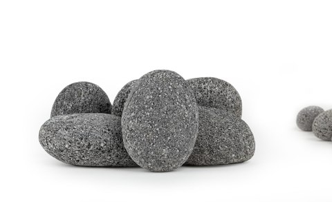 Lawa czarna otoczaki pebbles 9-12cm 1 kg Lawa czarna otoczaki pebbles 9-12cm 1 kg