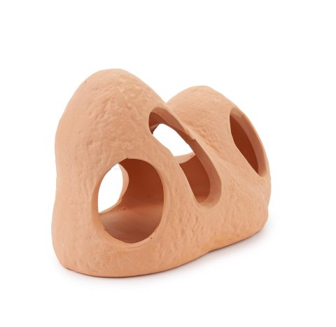 Ozdoba skała z otworami Happet U945 naturalna 11cm Ozdoba skała z otworami Happet U945 naturalna 11cm