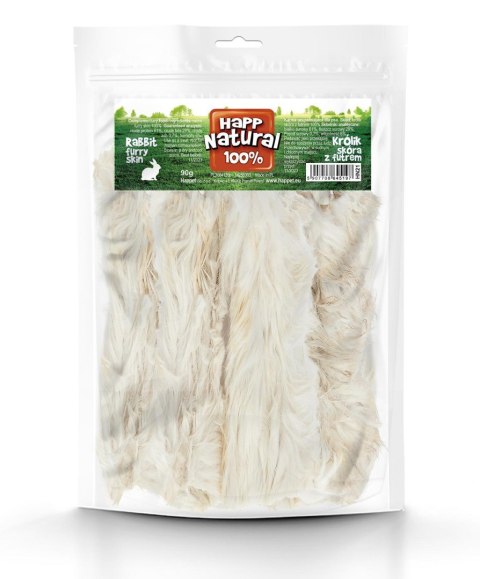 Królik skóra z futrem, 90g