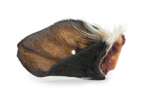 Wołowe ucho z futrem, 1szt.