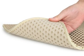 Mata pod kuwetę M 45x60cm biała kremowa