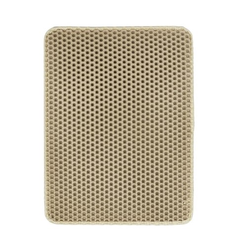 Mata pod kuwetę M 45x60cm biała kremowa