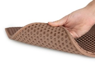 Mata pod kuwetę S 40x50cm kawowa ciemna