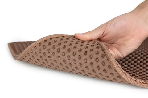 Mata pod kuwetę S 40x50cm kawowa ciemna