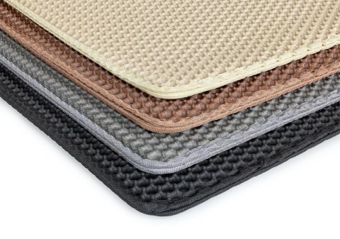 Mata pod kuwetę S 40x50cm kawowa ciemna