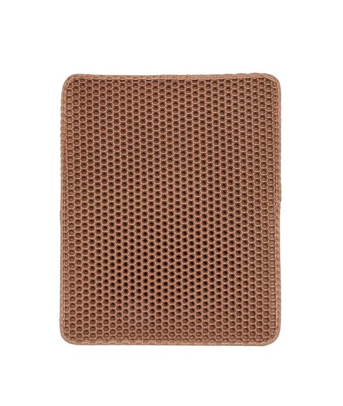 Mata pod kuwetę S 40x50cm kawowa ciemna