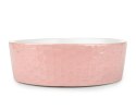 Miska ceramiczna 18cm różowa