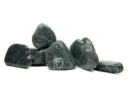 DARK GREY STONE kamienie skała otoczak 1kg