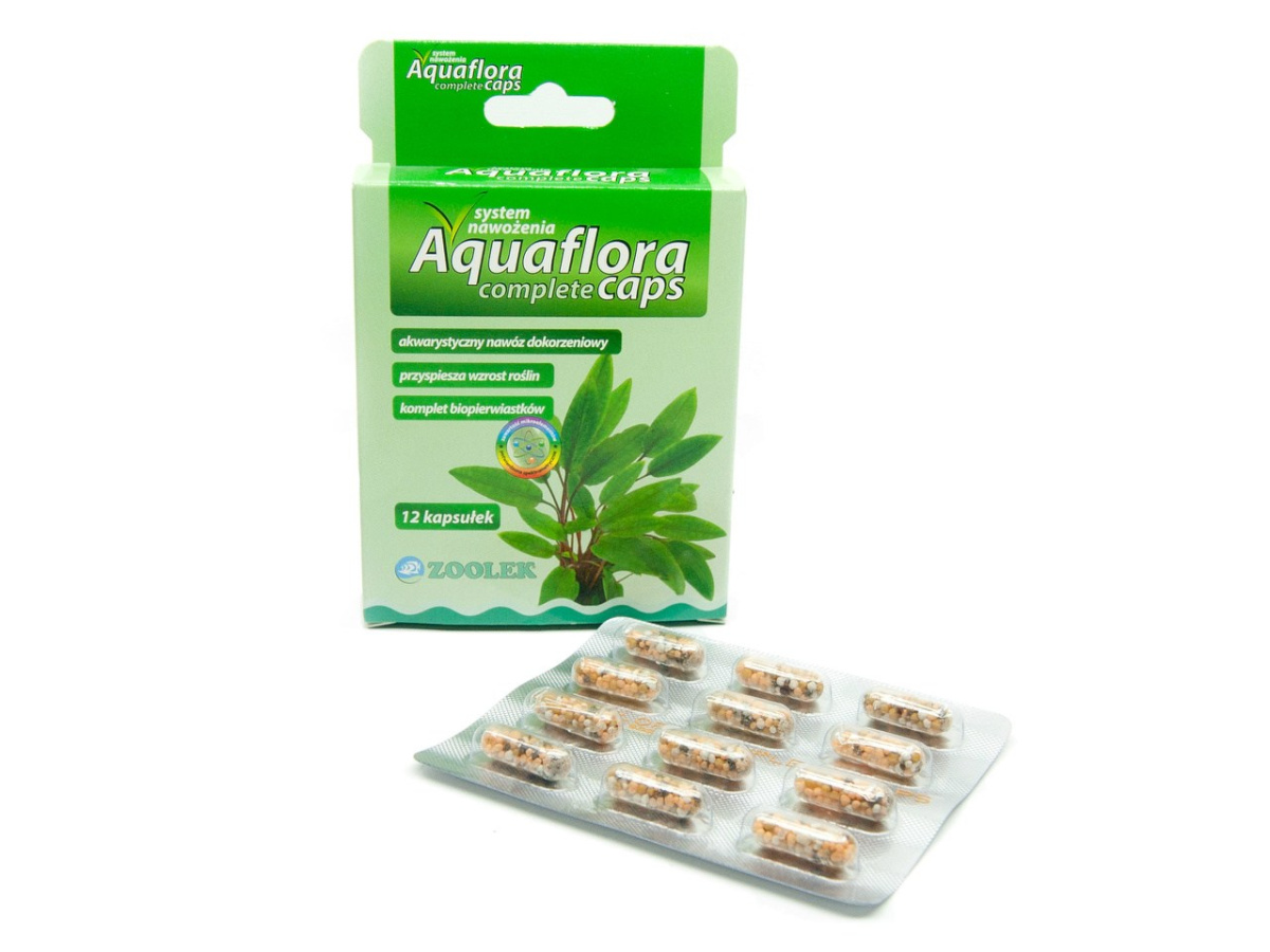 ZOOLEK Aquaflora CAPS Complete kapsułki nawozowe