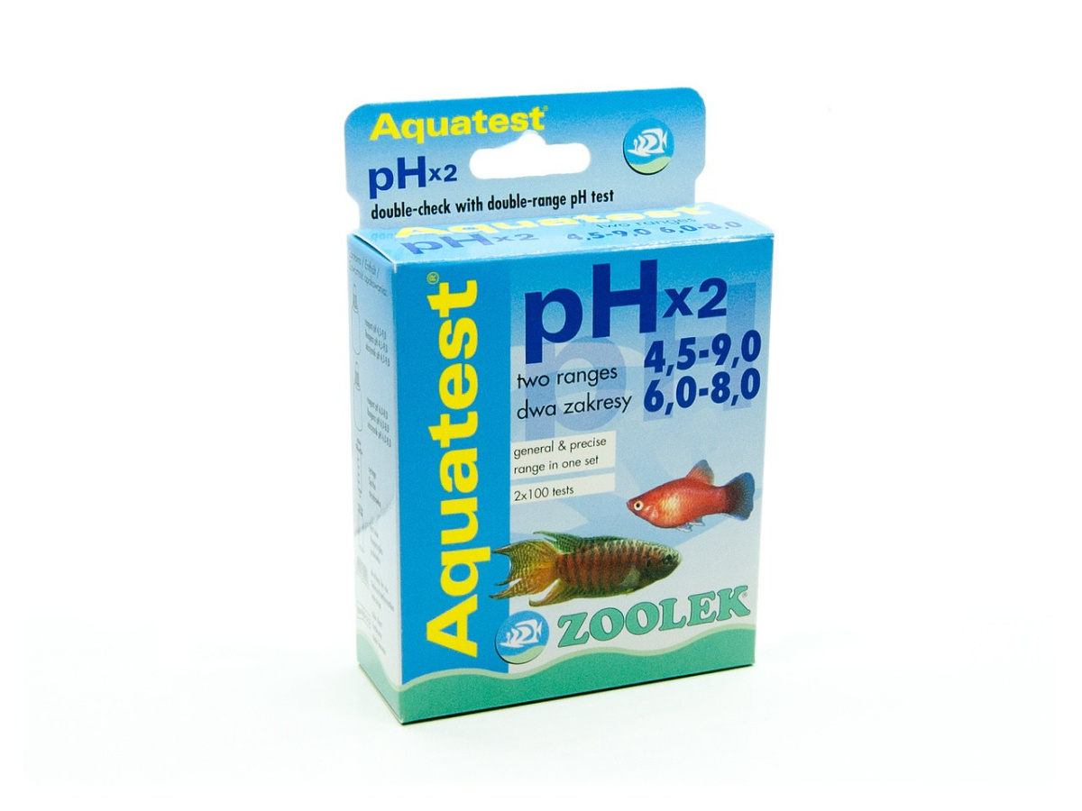 ZOOLEK Aquatest pHx2 TEST odczynu pH DWUZAKRESOWY