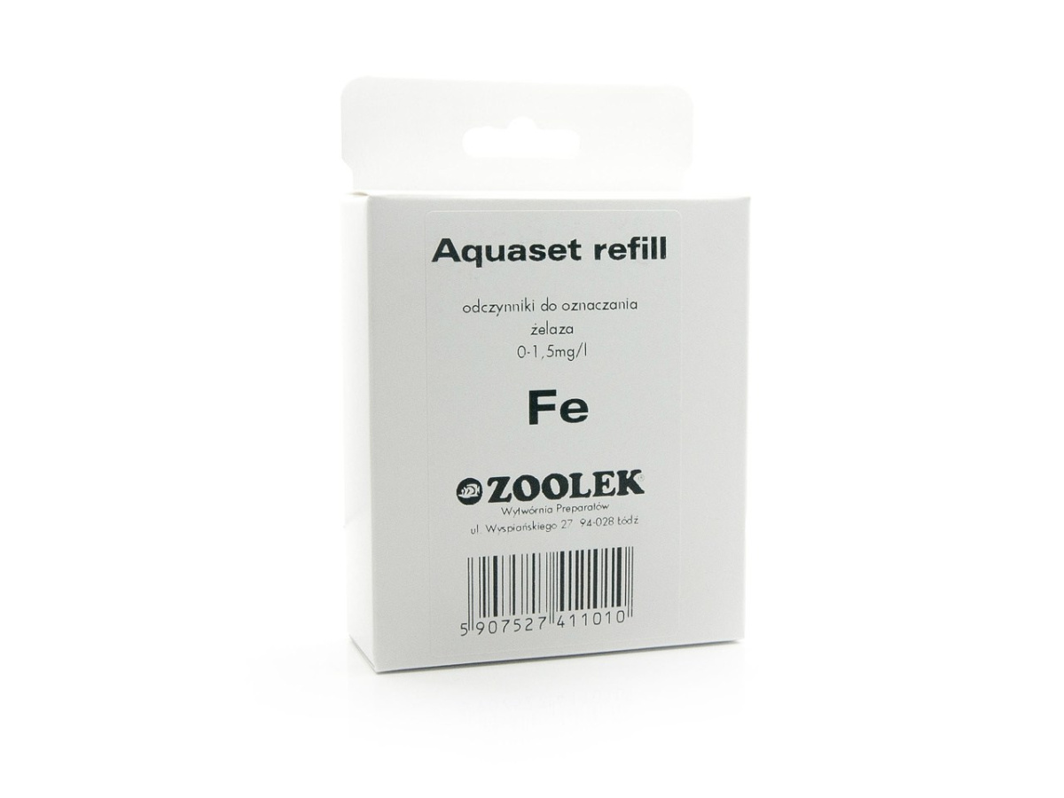 ZOOLEK Aquatest REFILL uzupełnienie testu Fe