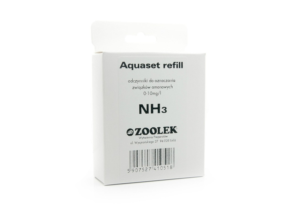 ZOOLEK Aquatest REFILL uzupełnienie testu NH3