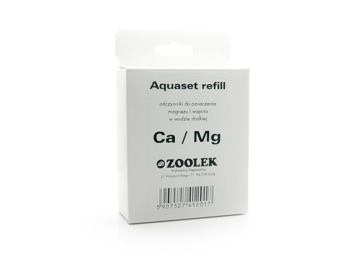 ZOOLEK Aquatest REFILL uzupełnienie testu Ca - Mg