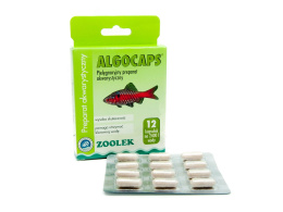 Zoolek Algocaps 12szt - zwalcza glony i oczyszcza wodę w akwarium