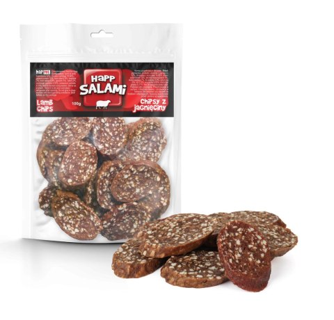 Chipsy z salami z jagnięciny 100g