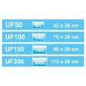 Happet Filtr podżwirowy UF-150 z rusztem 98x28 cm i kominem 32-53 cm