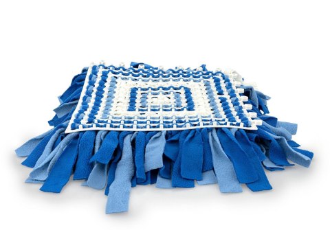 Mata węchowa niebieska&biała M 40cm