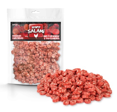 Mini kawałki salami z kurczakiem 100g