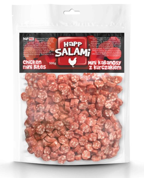 Mini kawałki salami z kurczakiem 100g