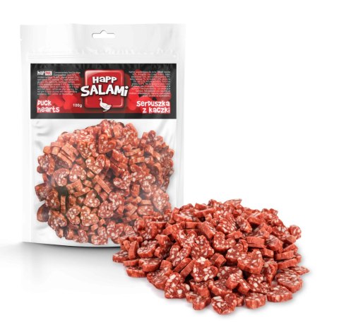 Salami z kaczki serduszka 100g