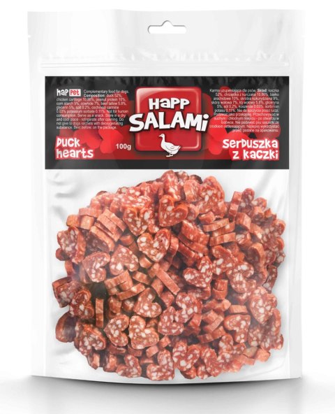 Salami z kaczki serduszka 100g