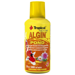 Tropical Algin Pond 250ml - Skuteczny preparat na glony zielone do oczka