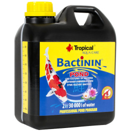 Tropical Bactinin Pond 2L – bakterie, przyspiesza dojrzewanie oczka wodnego