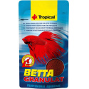 Tropical Betta Granulat 10 g – pokarm intensyfikujący kolory dla bojowników