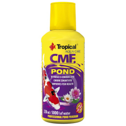 Tropical CMF Pond 250 ml - Zwalcza bakterie grzyby w stawie i oczku wodnym