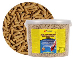 Tropical Koi&Goldfish Wheat Germ&Garlic Sticks 11L/900g - Pokarm dla ryb