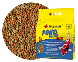 Tropical Pond Pellet Mix 5L/650g - Karma Pokarm dla ryb w oczku wodnym