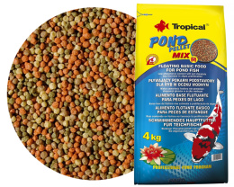 Tropical Pond Pellet Mix M 50L/4kg - Karma Pokarm dla ryb w oczku wodnym