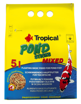 Tropical Pond Sticks Mixed 5L/400g - Karma Pokarm dla ryb w oczku wodnym