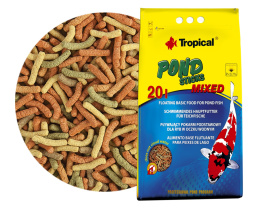 Tropical Pond Sticks Mixed 20L/1,6kg - Karma Pokarm dla ryb w oczku wodnym