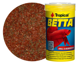 Tropical Betta 100ml 25g – pokarm dla bojowników z krylem i ochotką